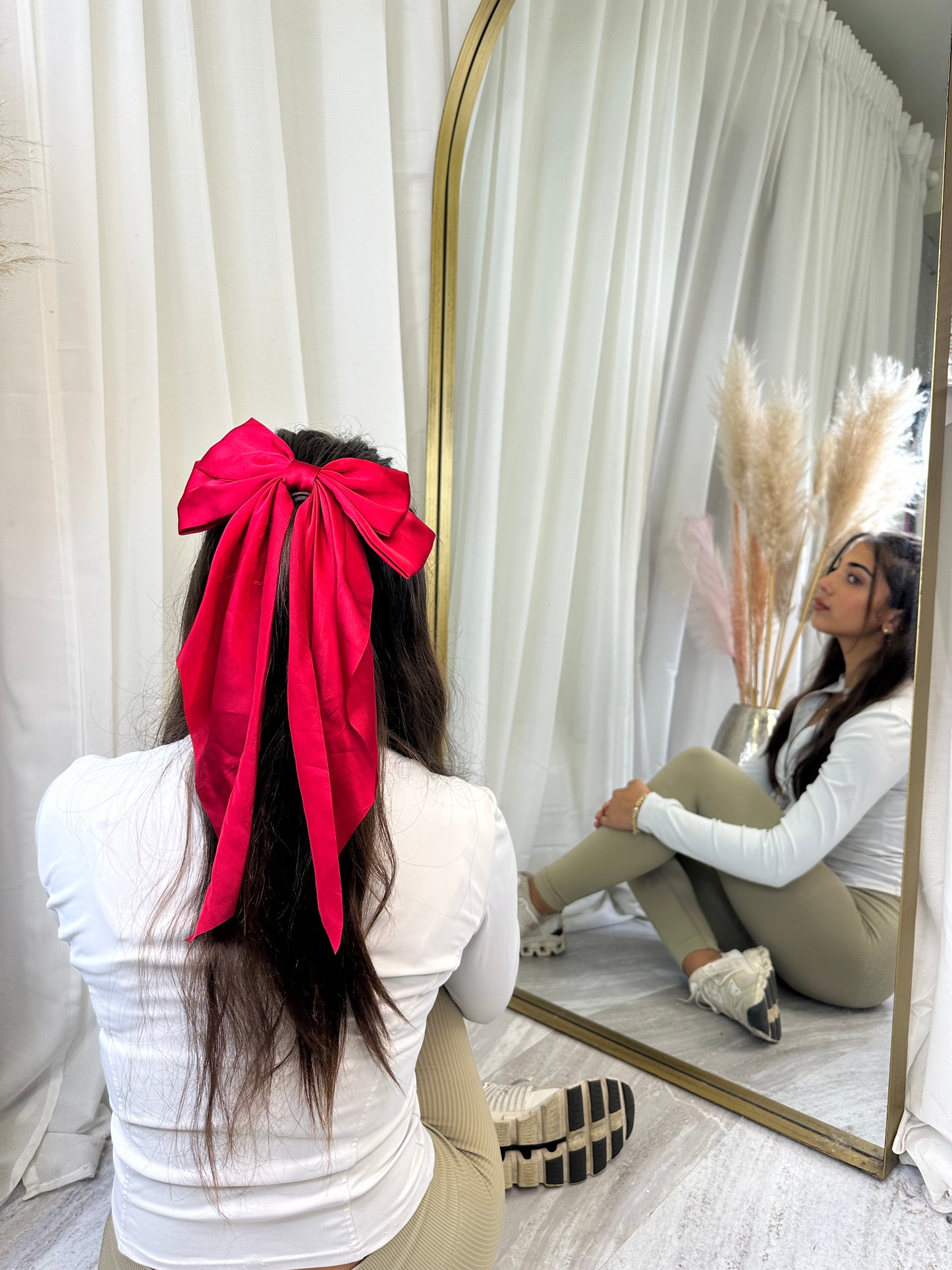 XL GIANT satin hair bow
