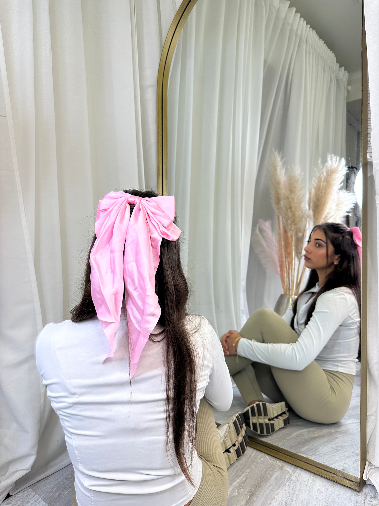 XL GIANT satin hair bow