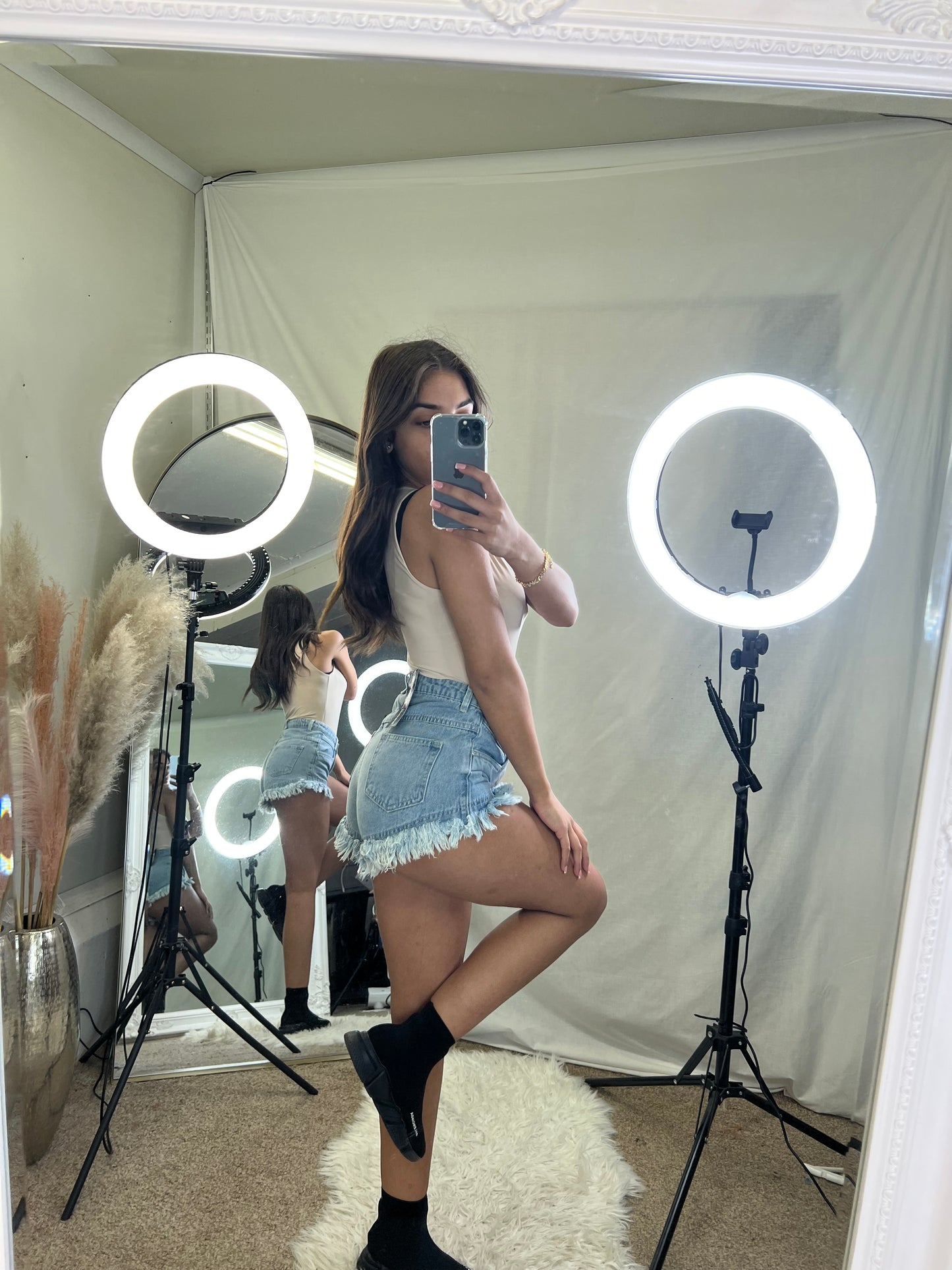 Double lined slinky bodysuit