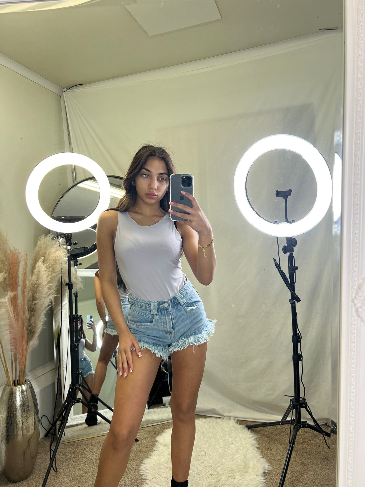 Double lined slinky bodysuit