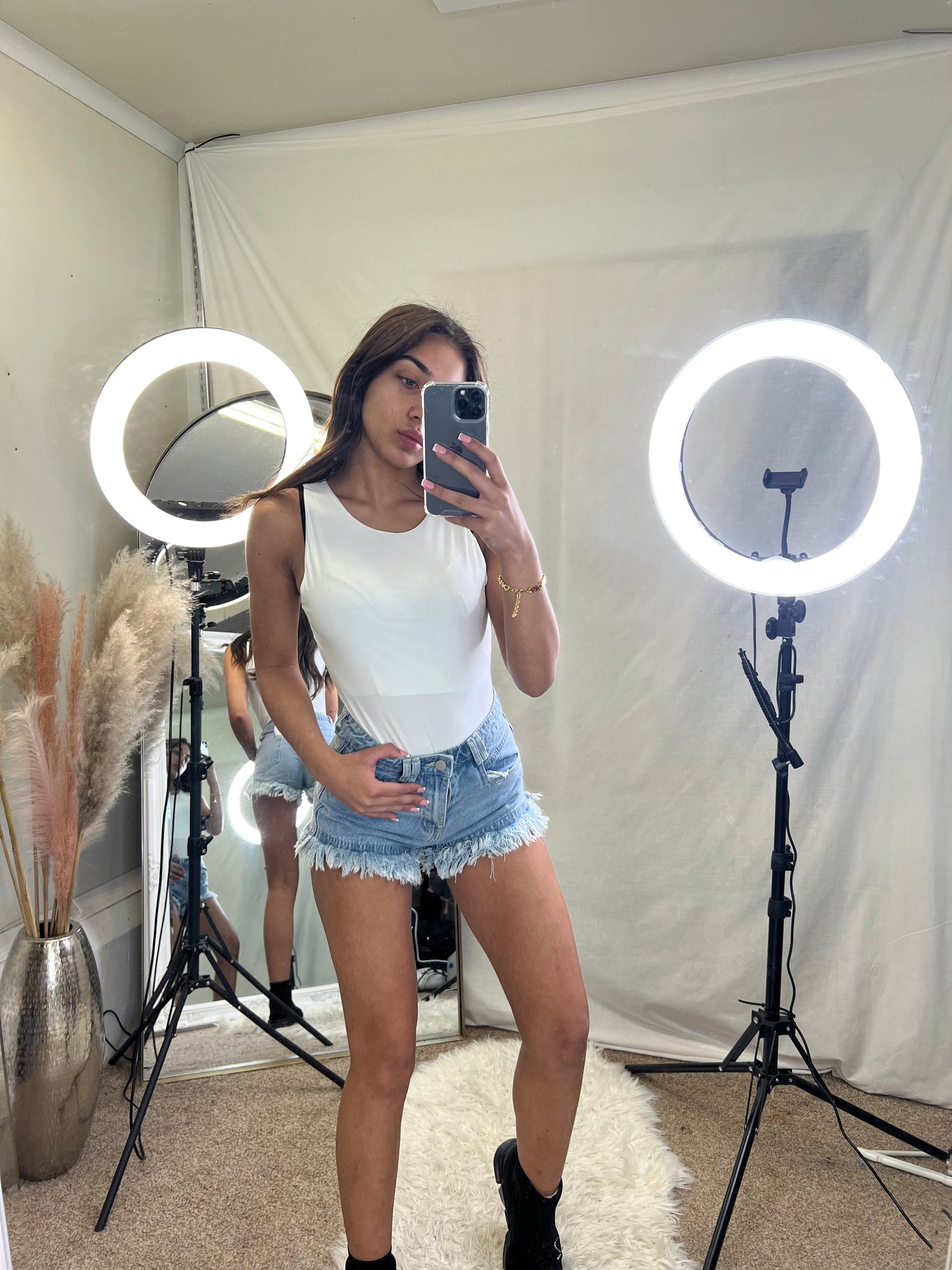 Double lined slinky bodysuit