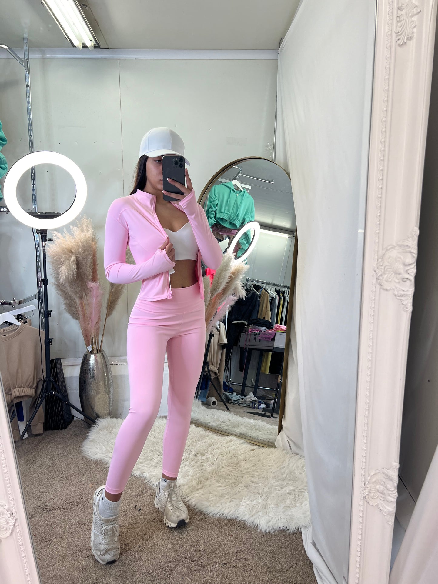 Sculpt gym jacket and leggings set
