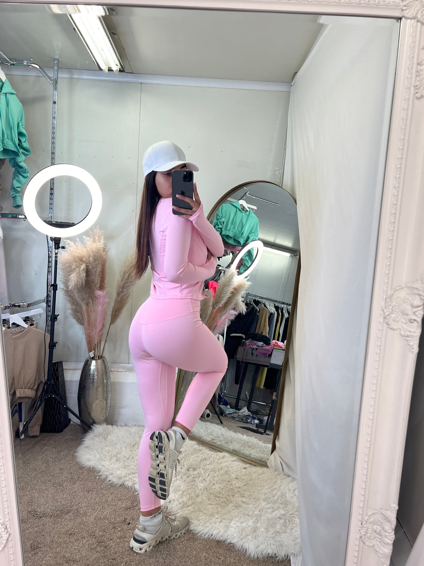 Sculpt gym jacket and leggings set