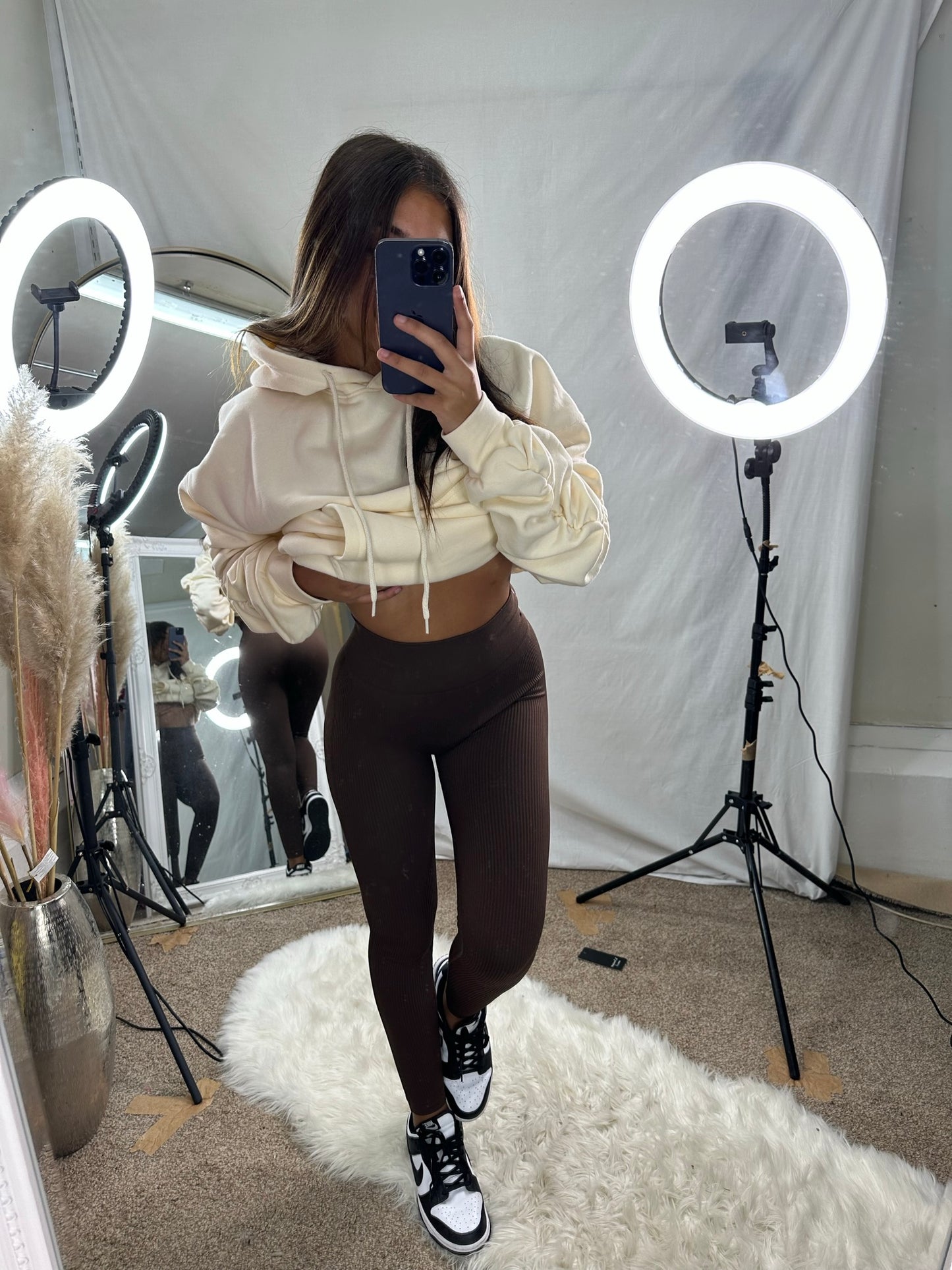 Piper thick ribbed leggings