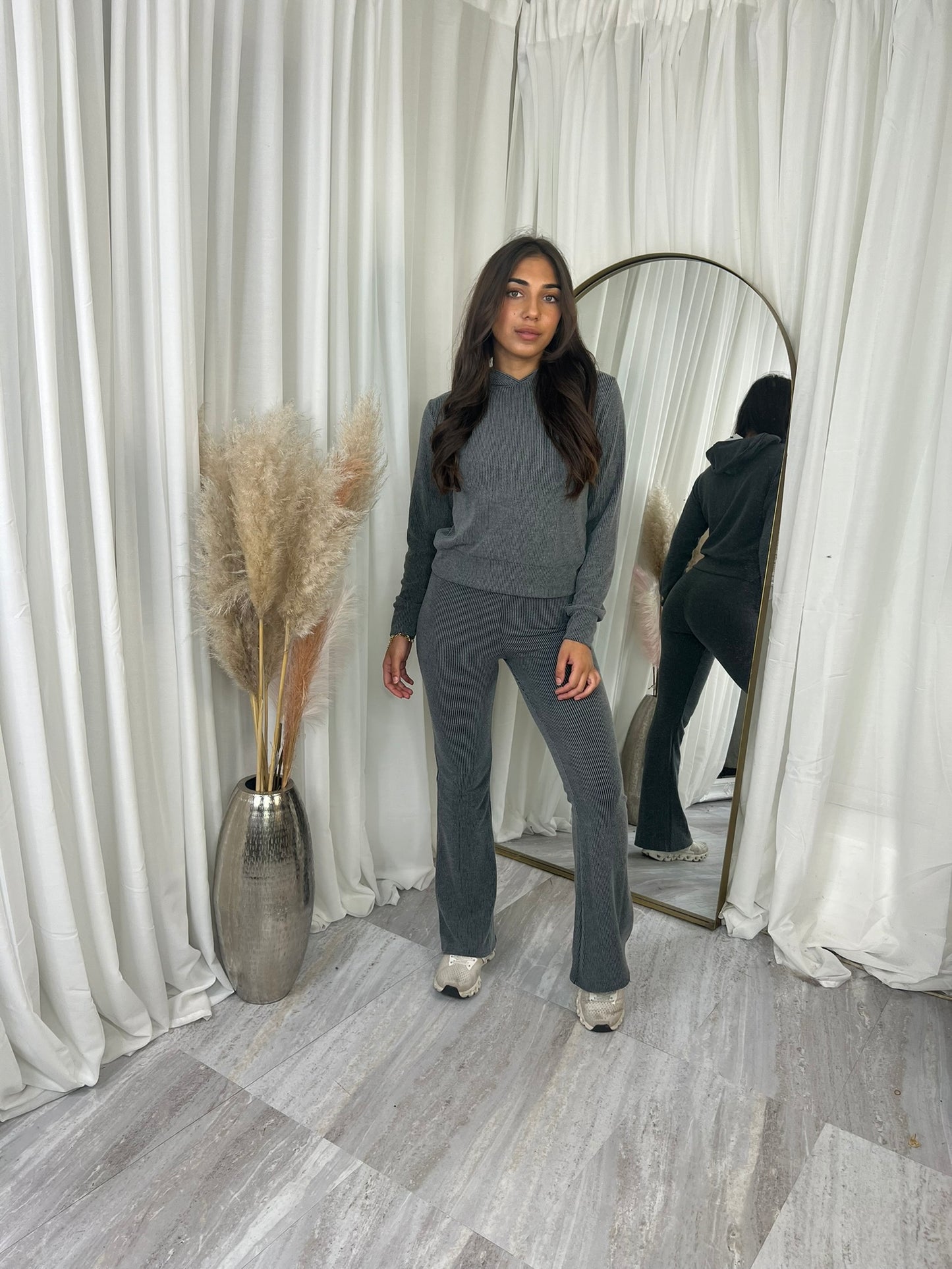Hooded lounge wear set