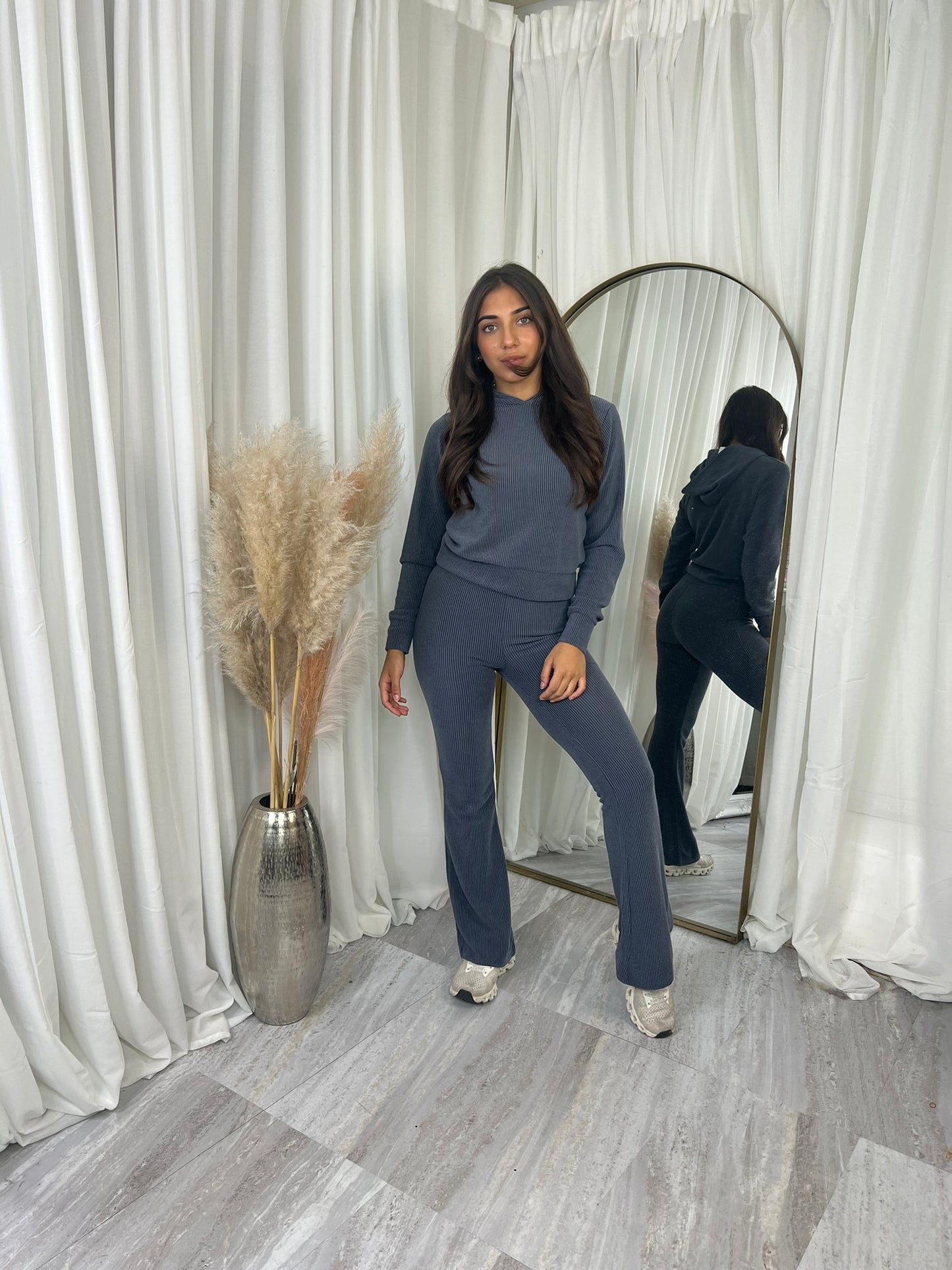 Hooded lounge wear set