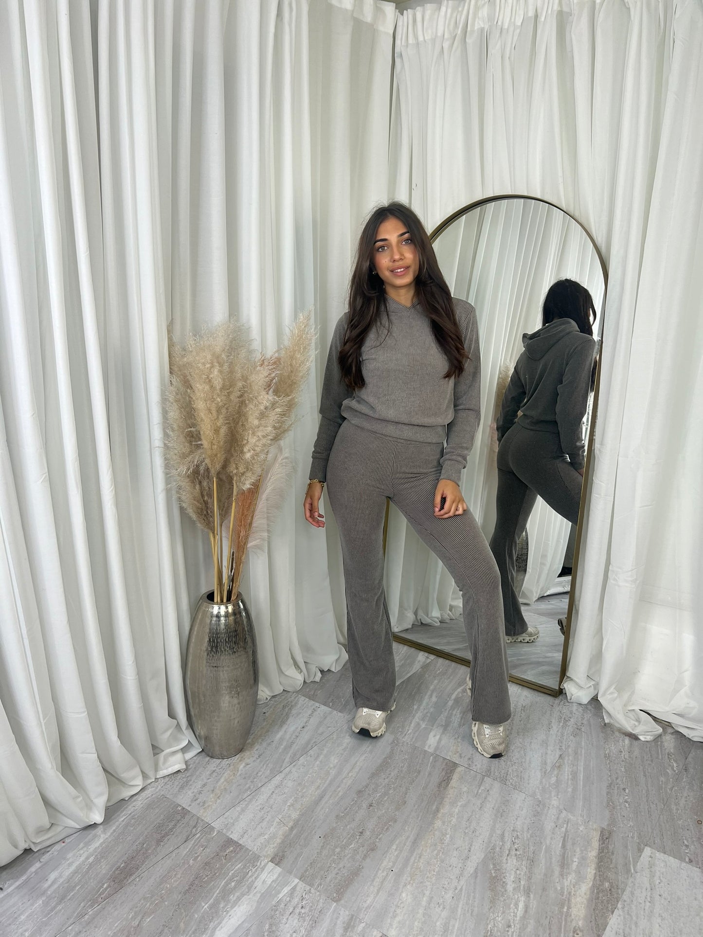 Hooded lounge wear set
