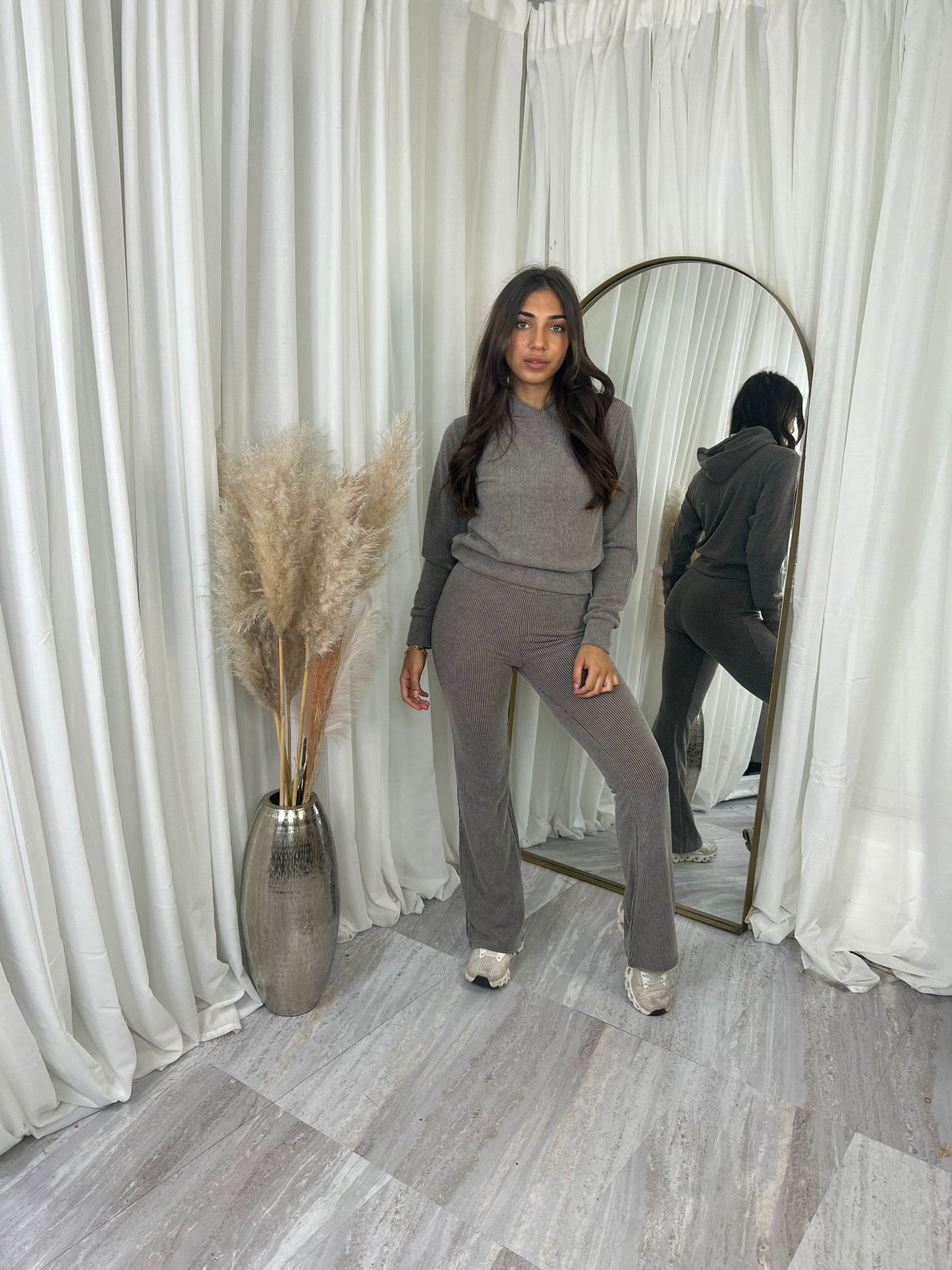 Hooded lounge wear set