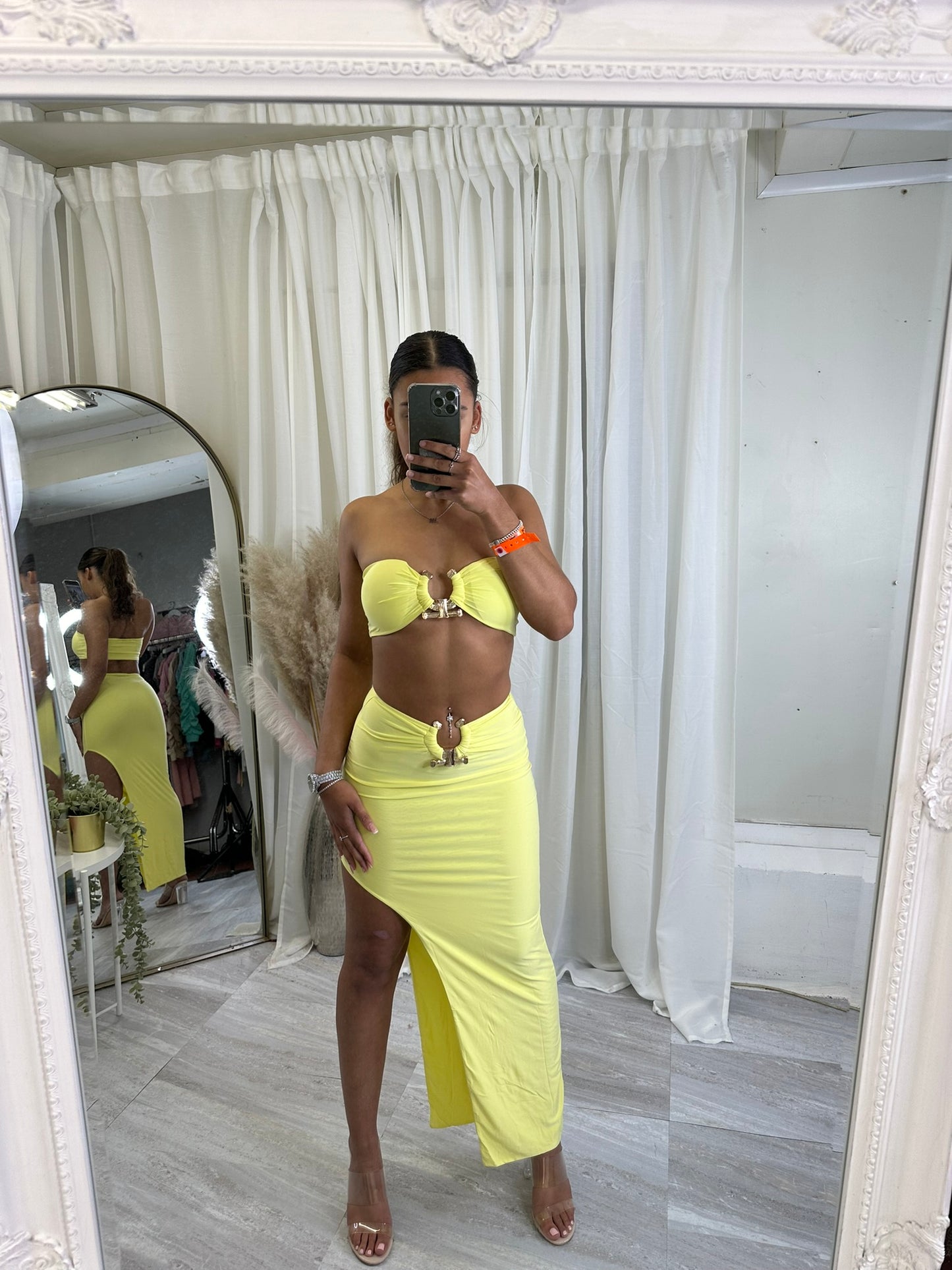 Gianna top and skirt set