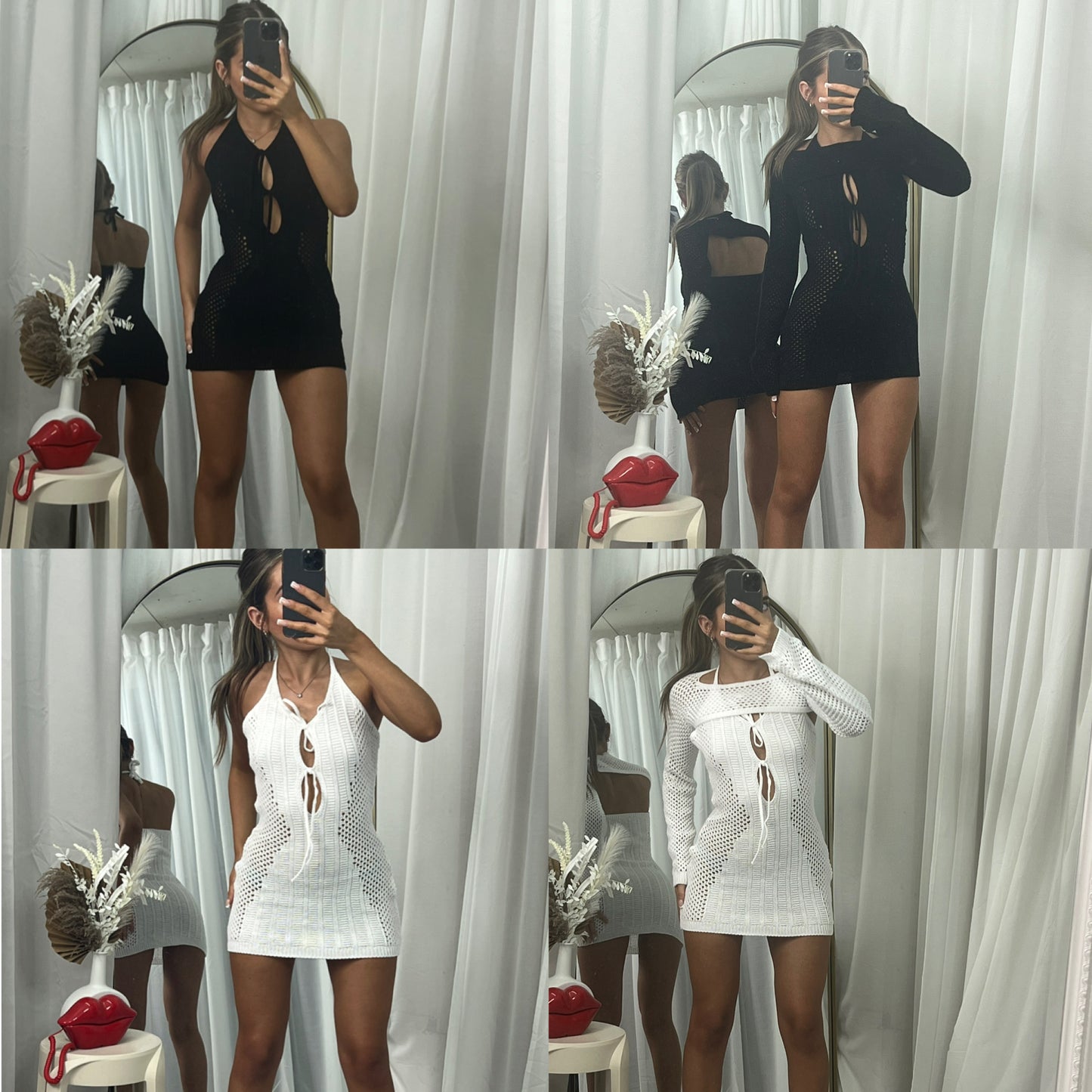 Sale beachwear knitted cover up