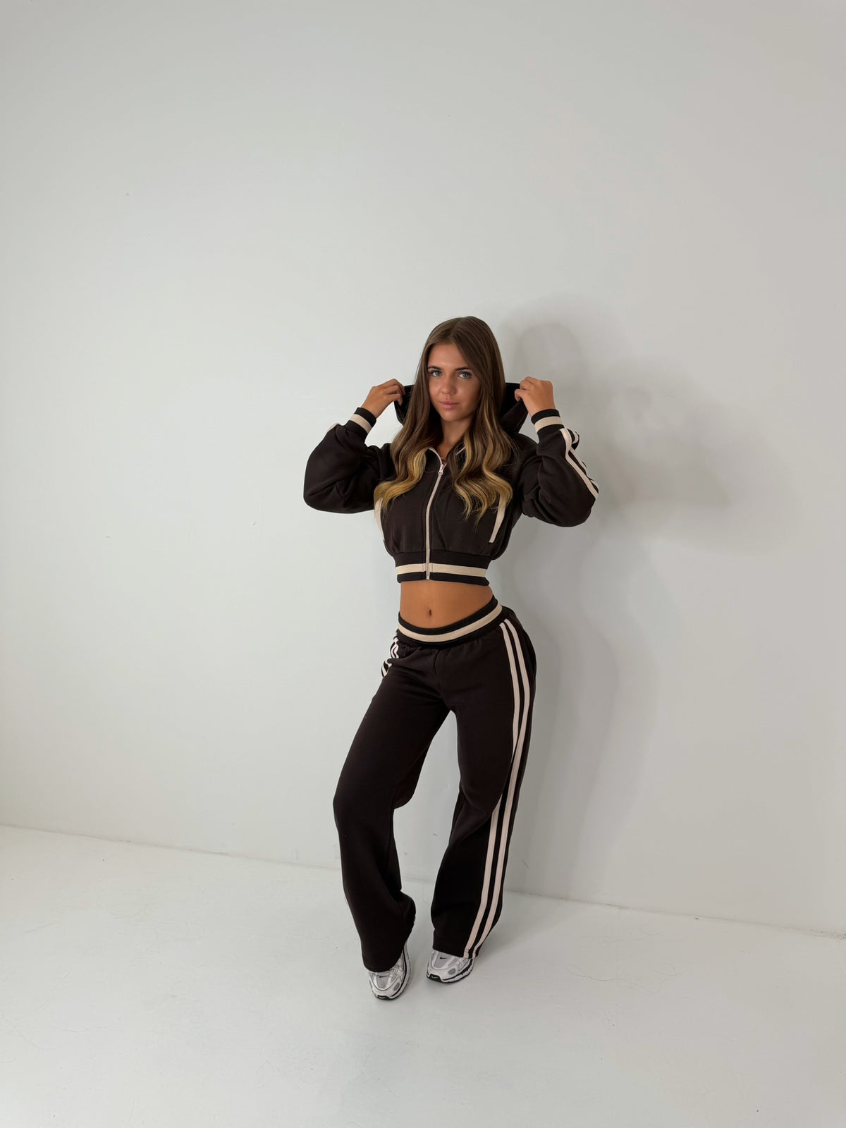 Darcy Wide Leg Hooded Tracksuit