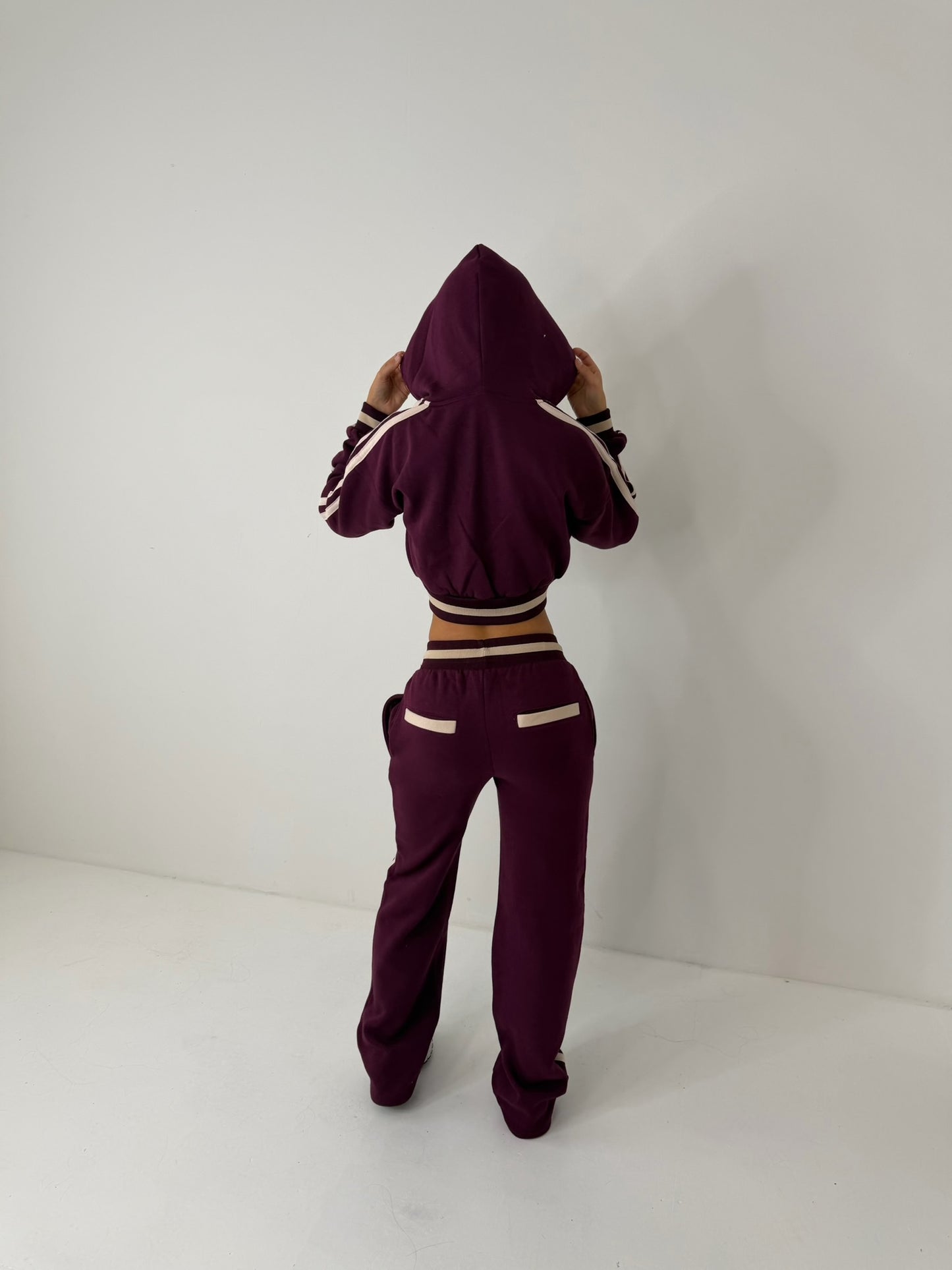 Darcy Wide Leg Hooded Tracksuit