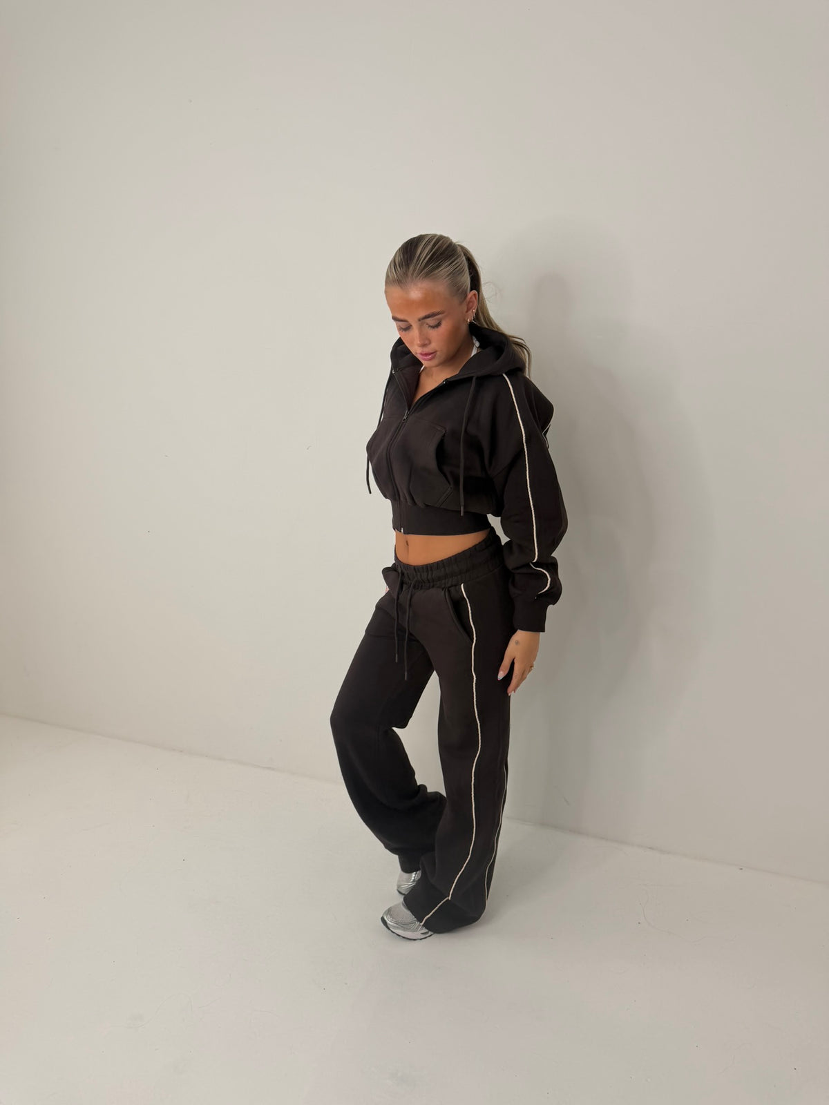 Ava Wide Leg Hooded Tracksuit