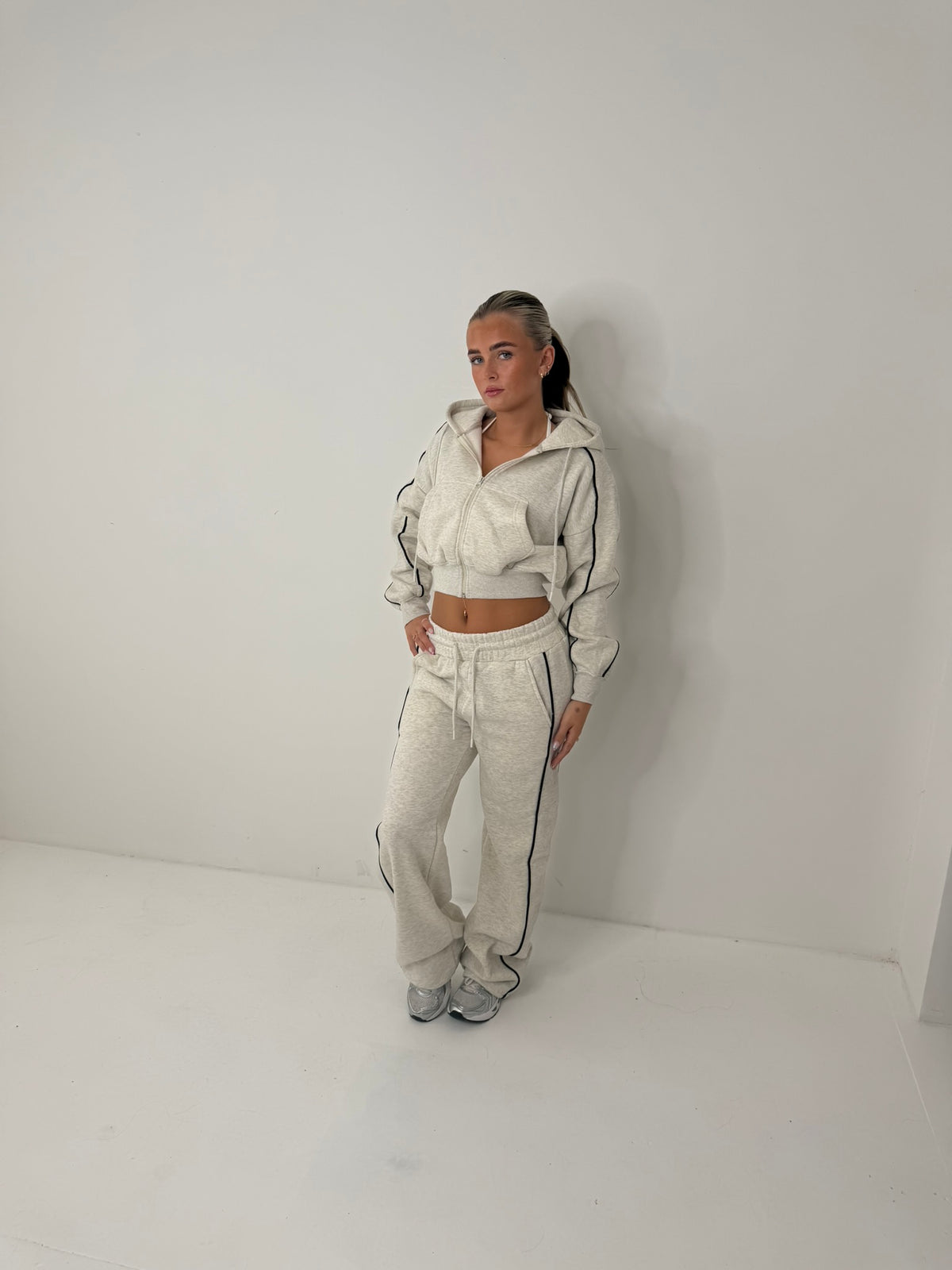Ava Wide Leg Hooded Tracksuit