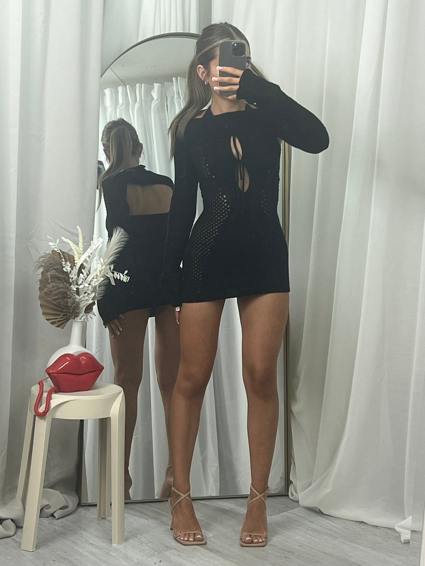 Sale beachwear knitted cover up
