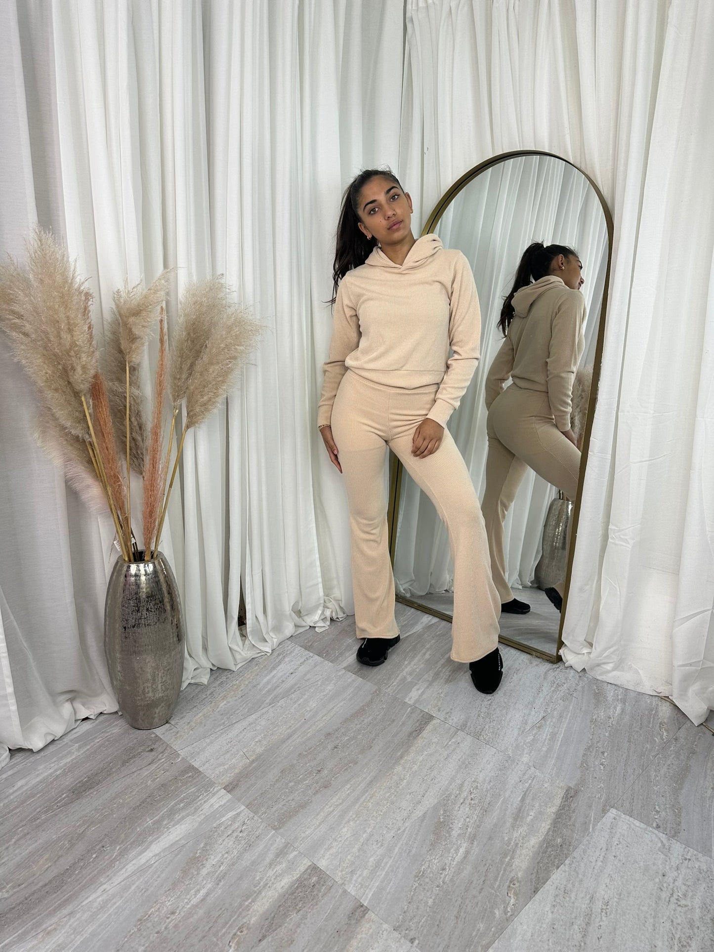 Hooded lounge wear set