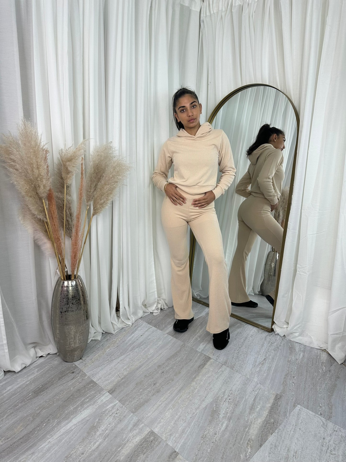 Hooded lounge wear set