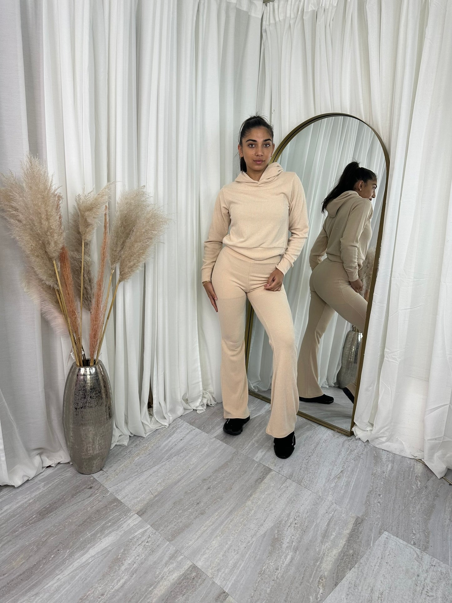 Hooded lounge wear set