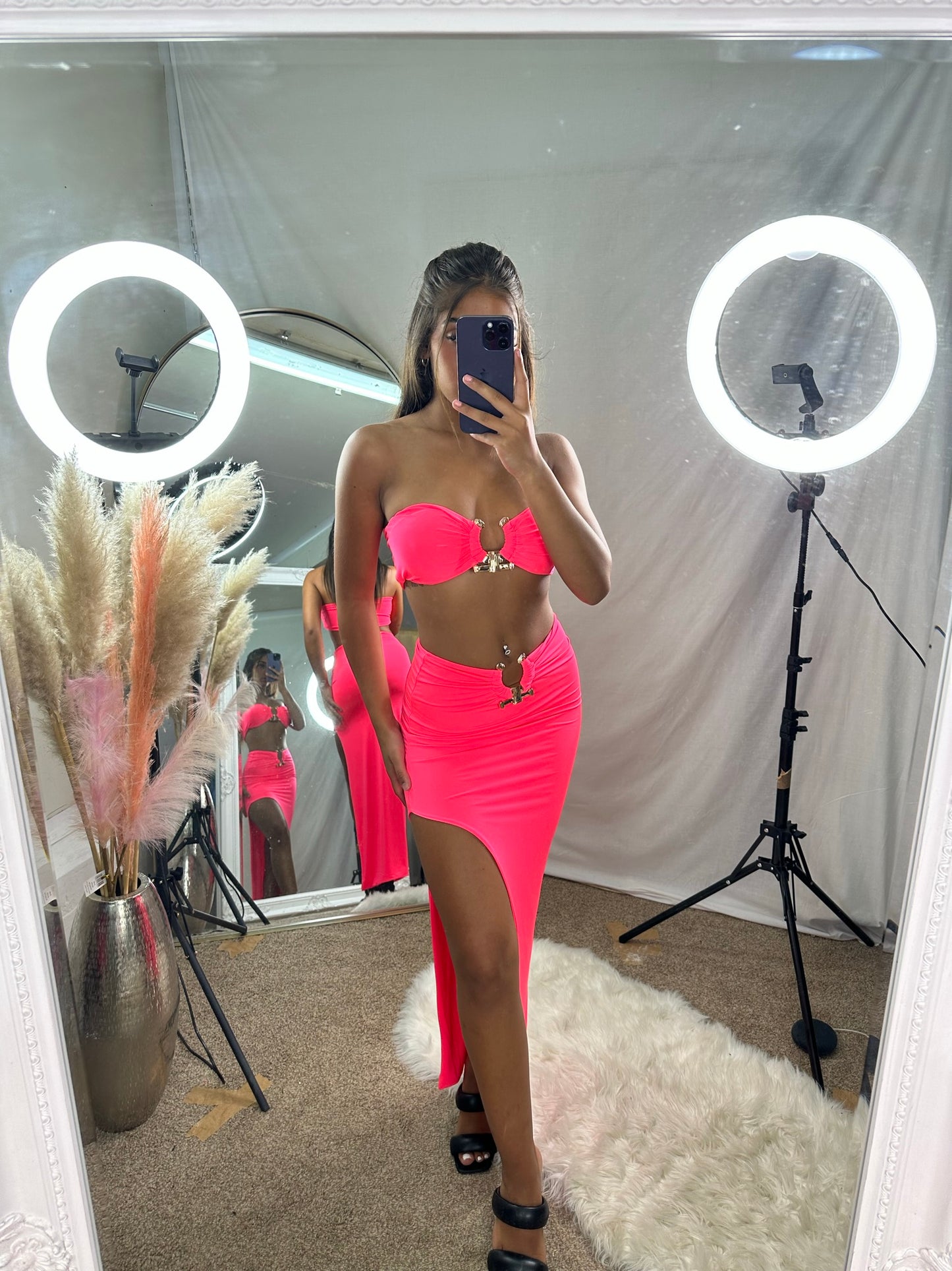 Gianna top and skirt set