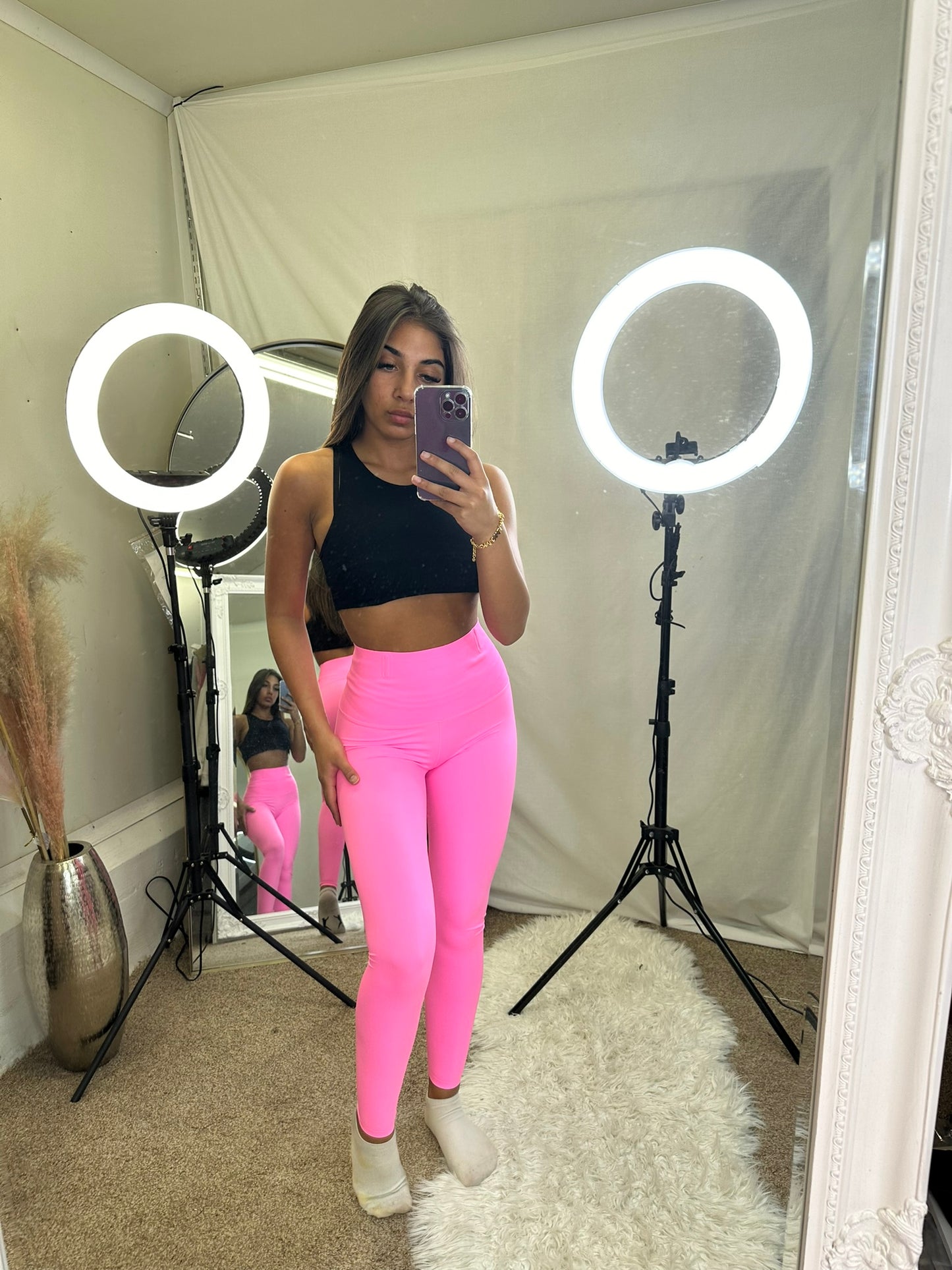 SEAMLESS second skin high waisted leggings