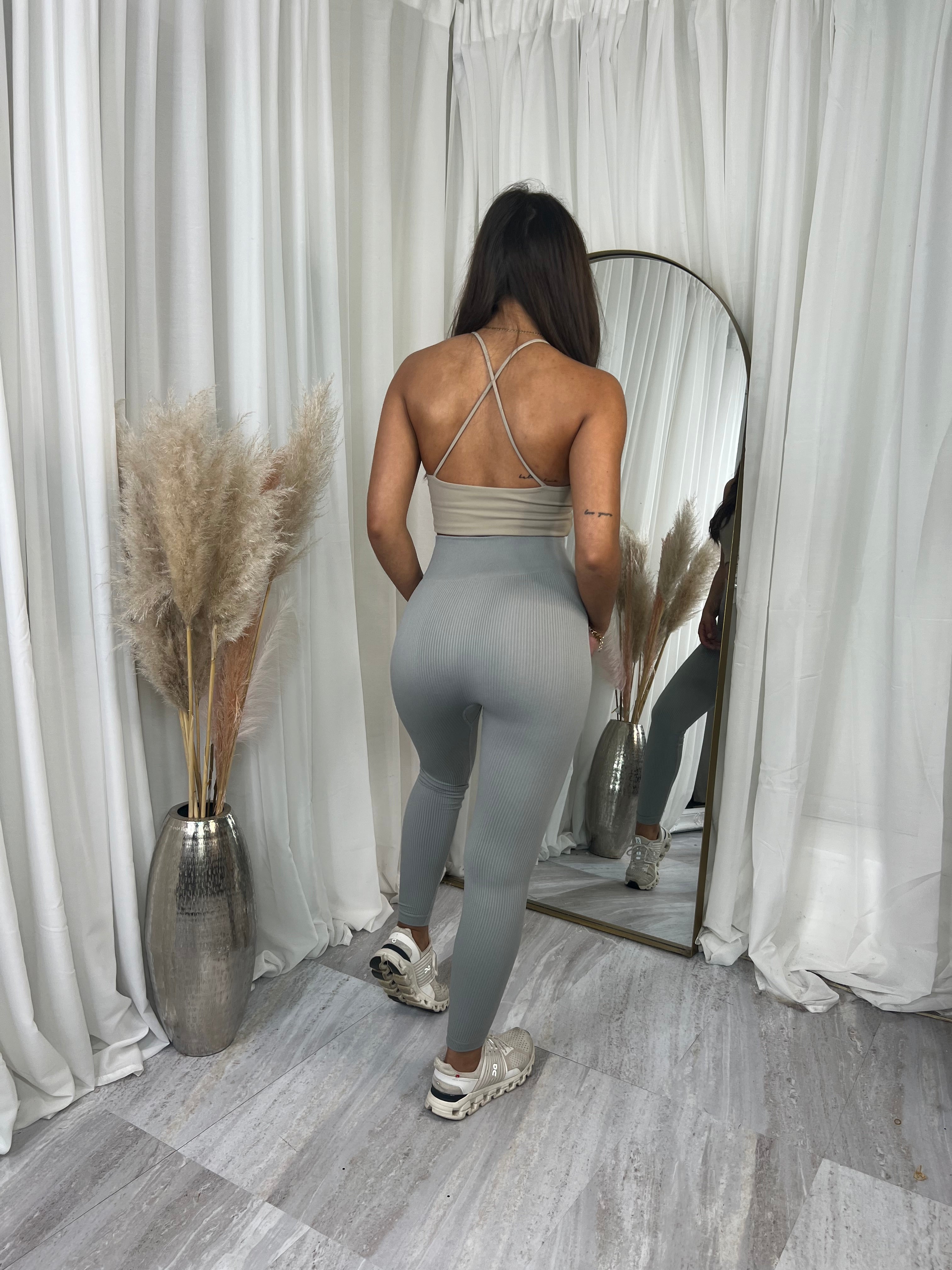 Piper thick ribbed leggings