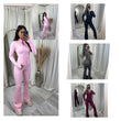 SCULPT gym jacket and scrunch bum flares 3361