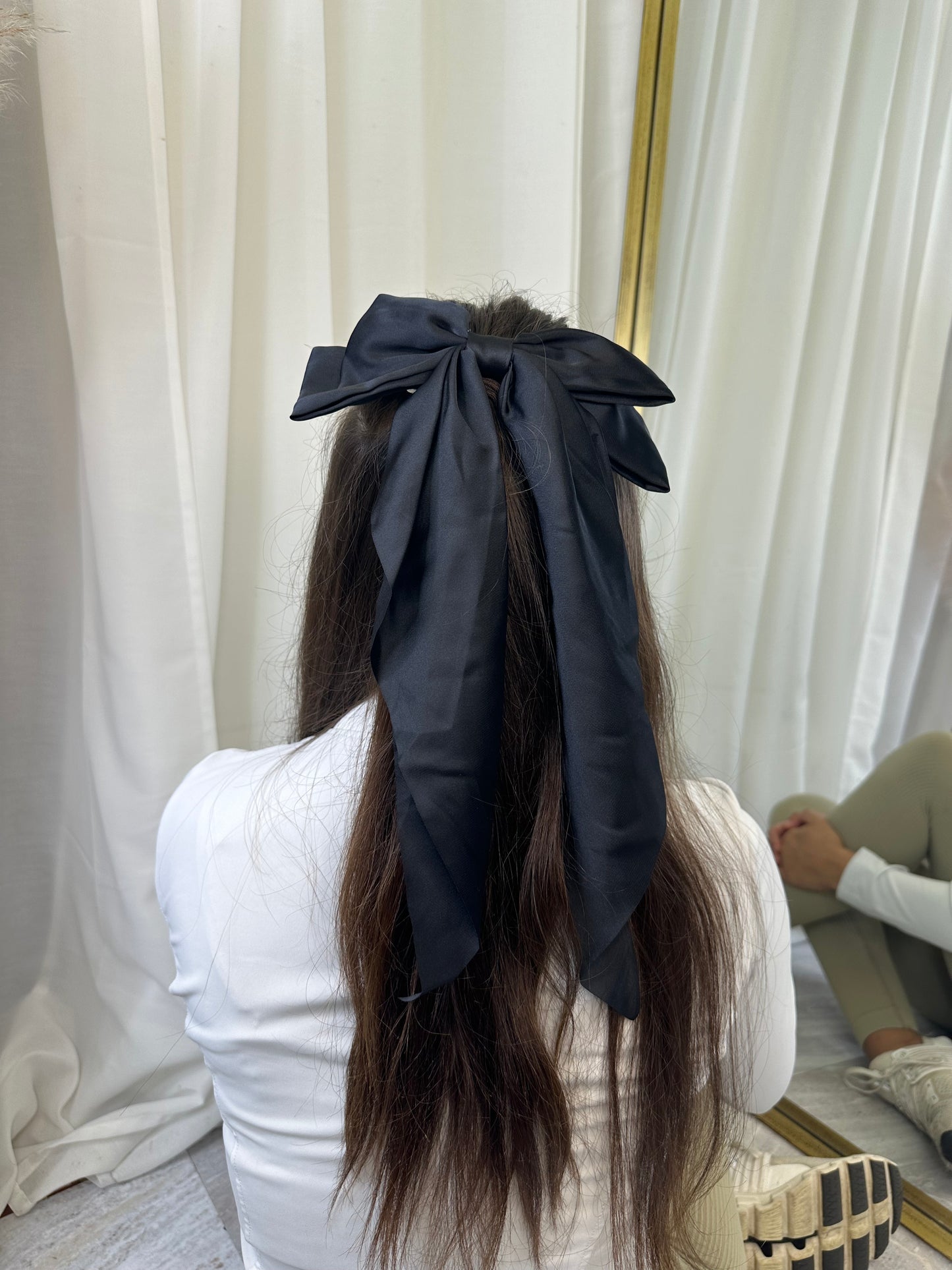 XL GIANT satin hair bow