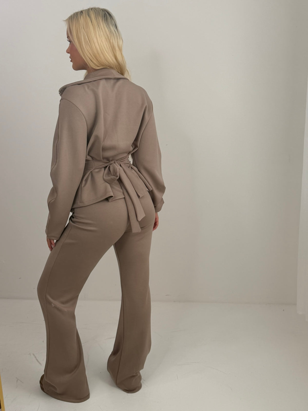 Isabelle Tie Back Zip Up Trouser Set
