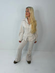 Isabelle Tie Back Zip Up Trouser Set