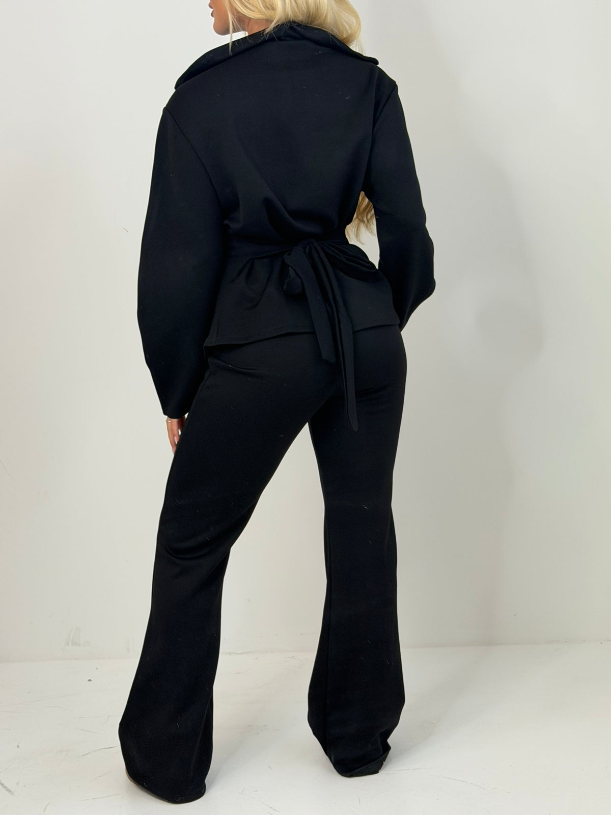 Isabelle Tie Back Zip Up Trouser Set