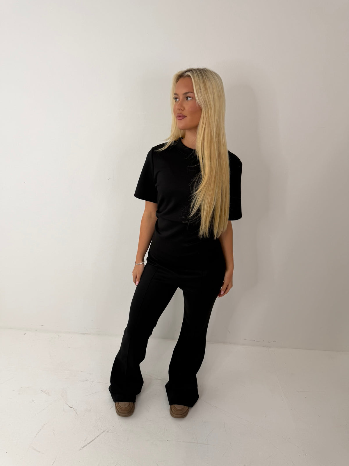 Romie Cinched Waist Wide Leg Trouser Set Co ord