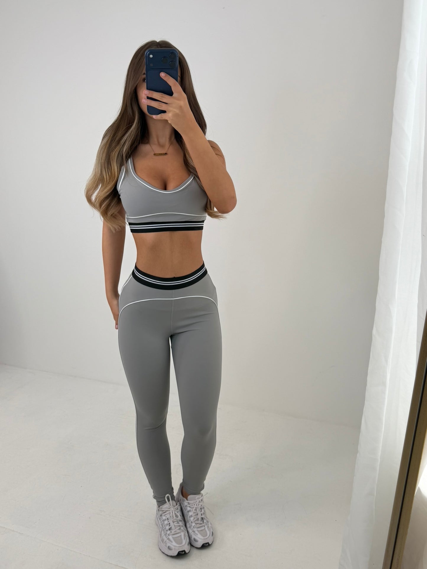 Active wear 2 piece gym lounge wear set
