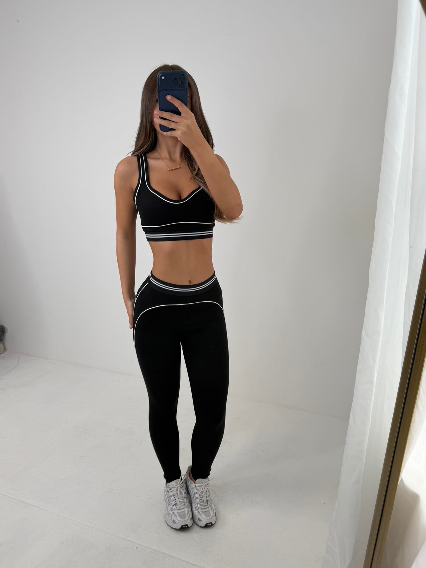 Active wear 2 piece gym lounge wear set