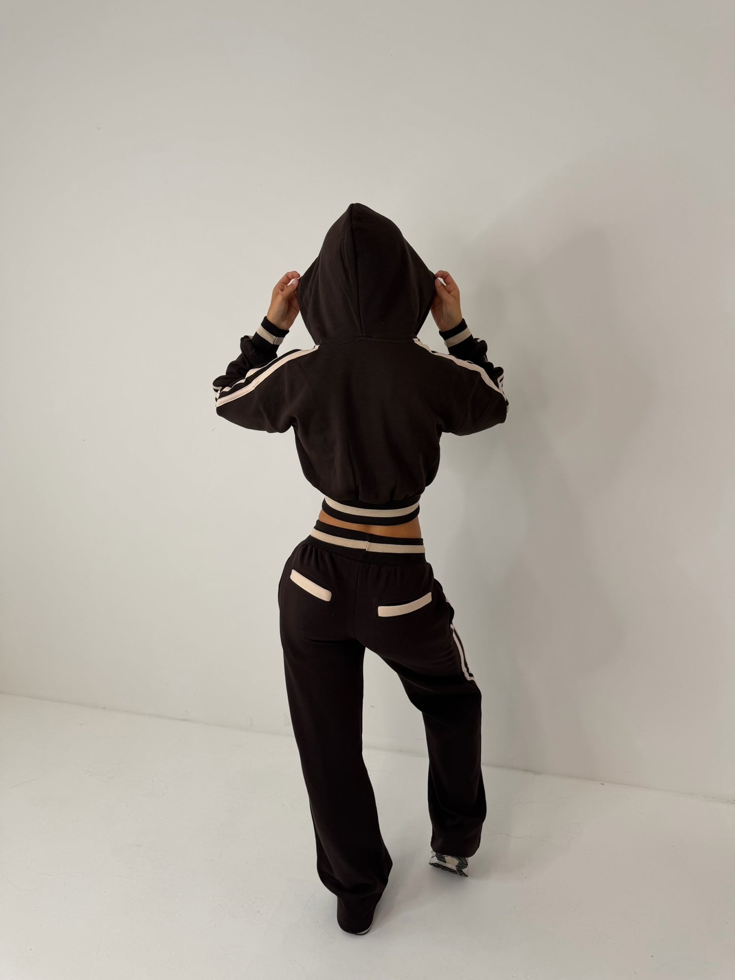 Darcy Wide Leg Hooded Tracksuit