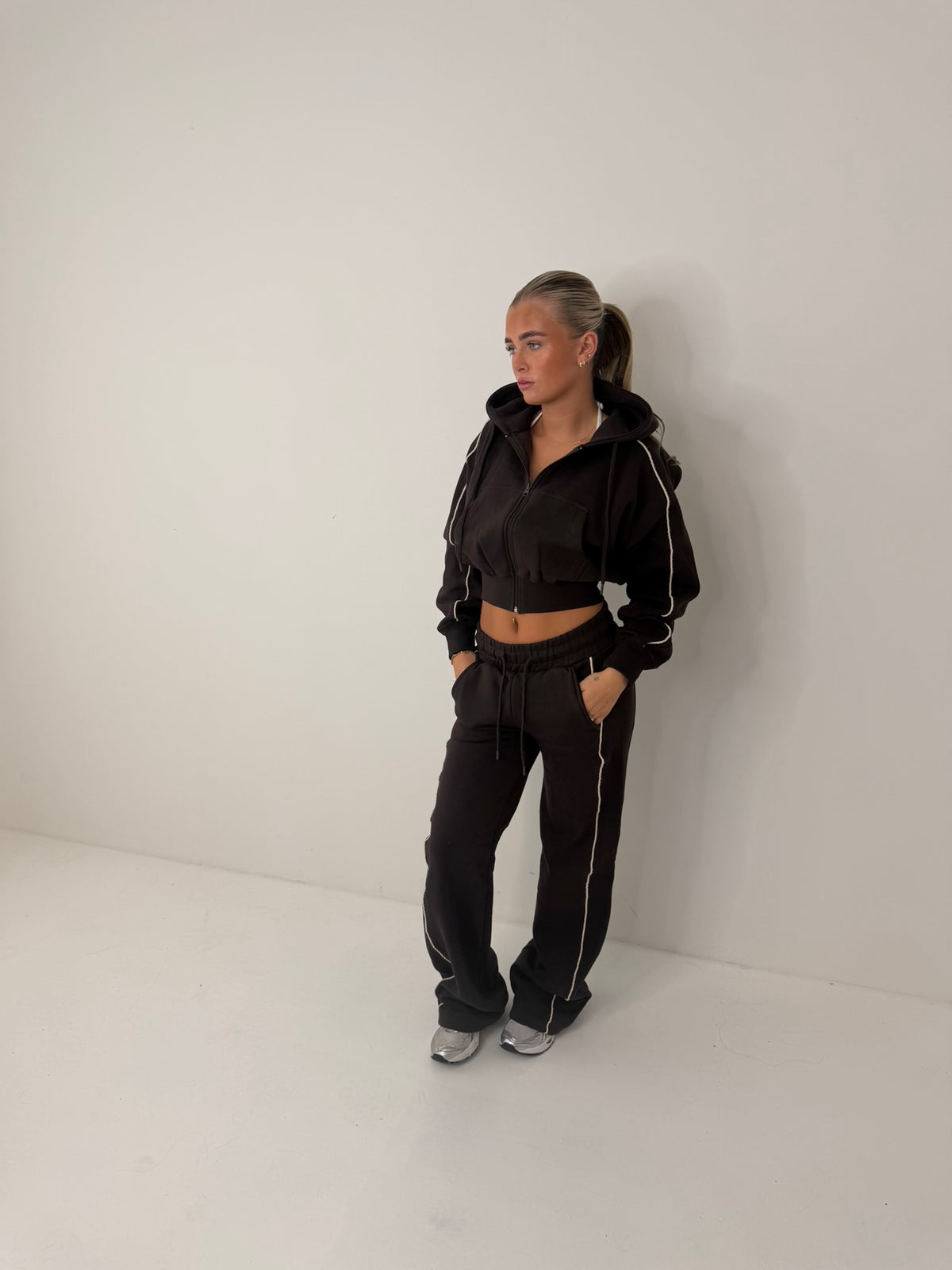 Ava Wide Leg Hooded Tracksuit
