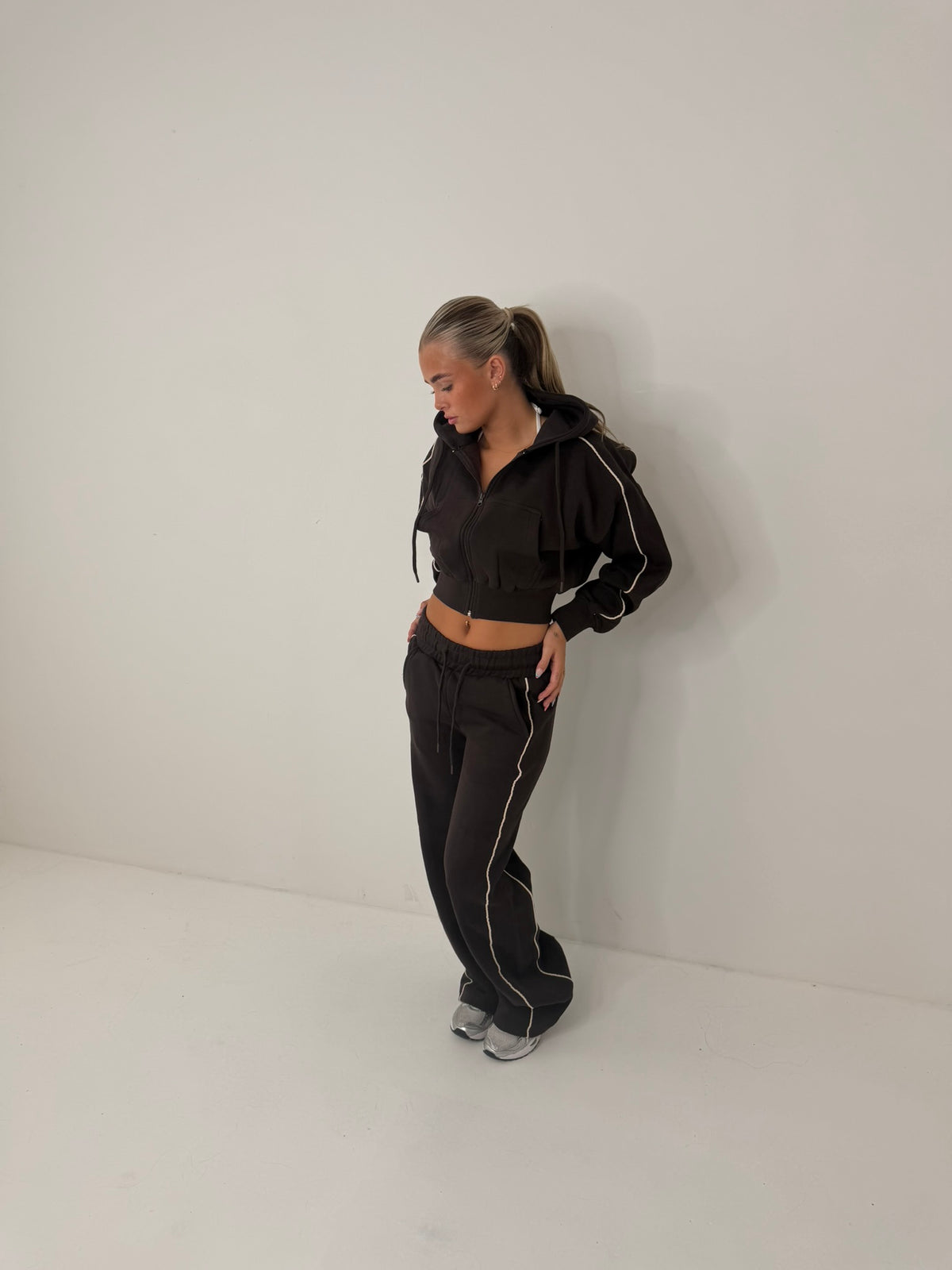 Ava Wide Leg Hooded Tracksuit