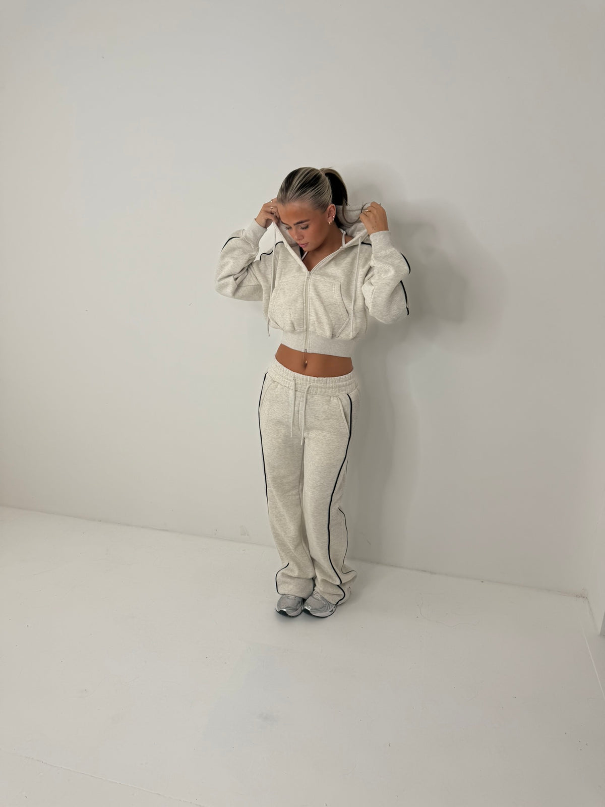 Ava Wide Leg Hooded Tracksuit
