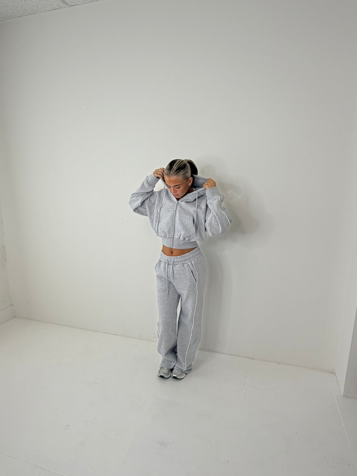 Ava Wide Leg Hooded Tracksuit