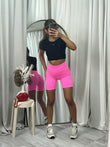 Sale ribbed ruched bum shorts