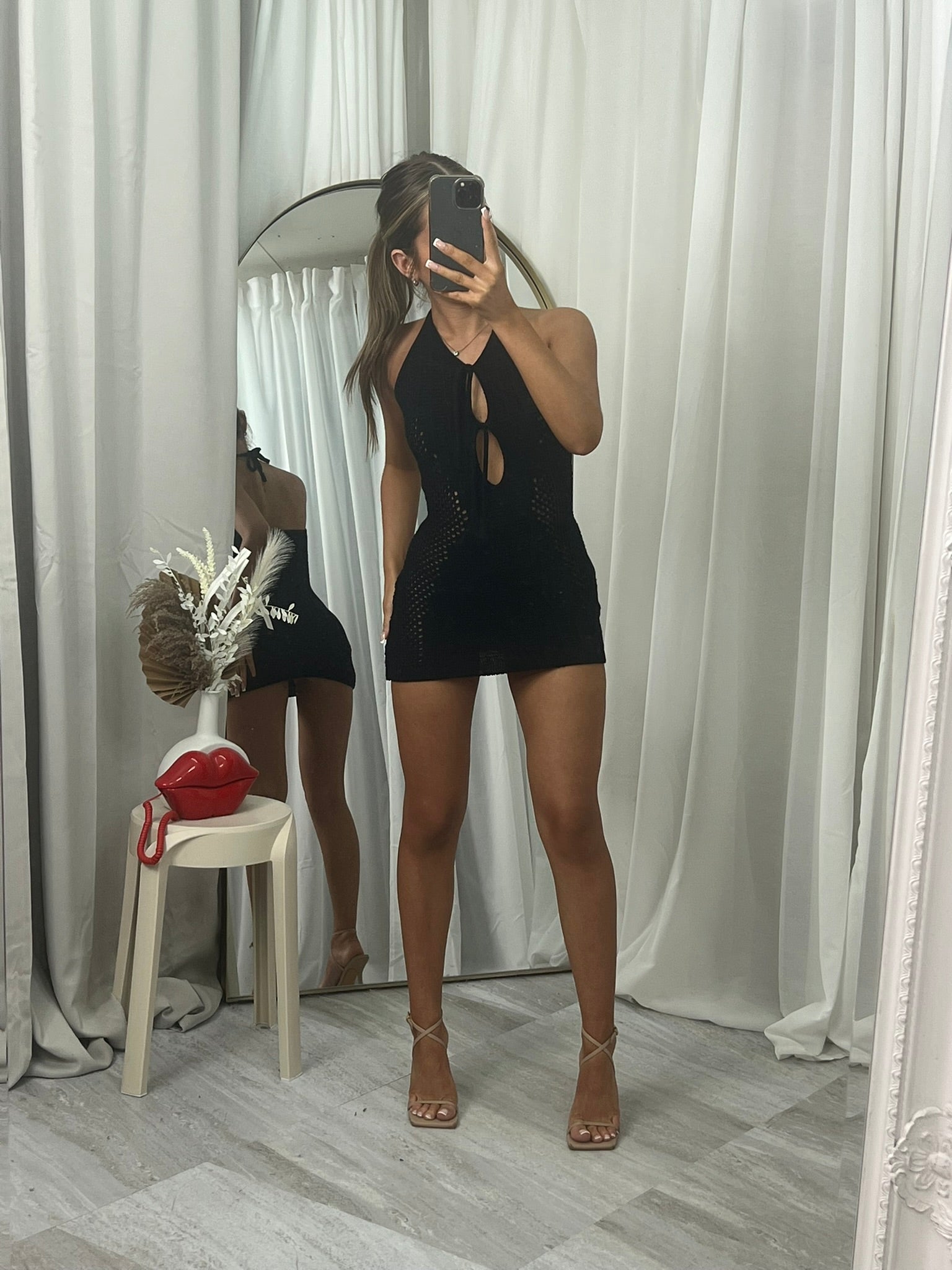 Sale beachwear knitted cover up