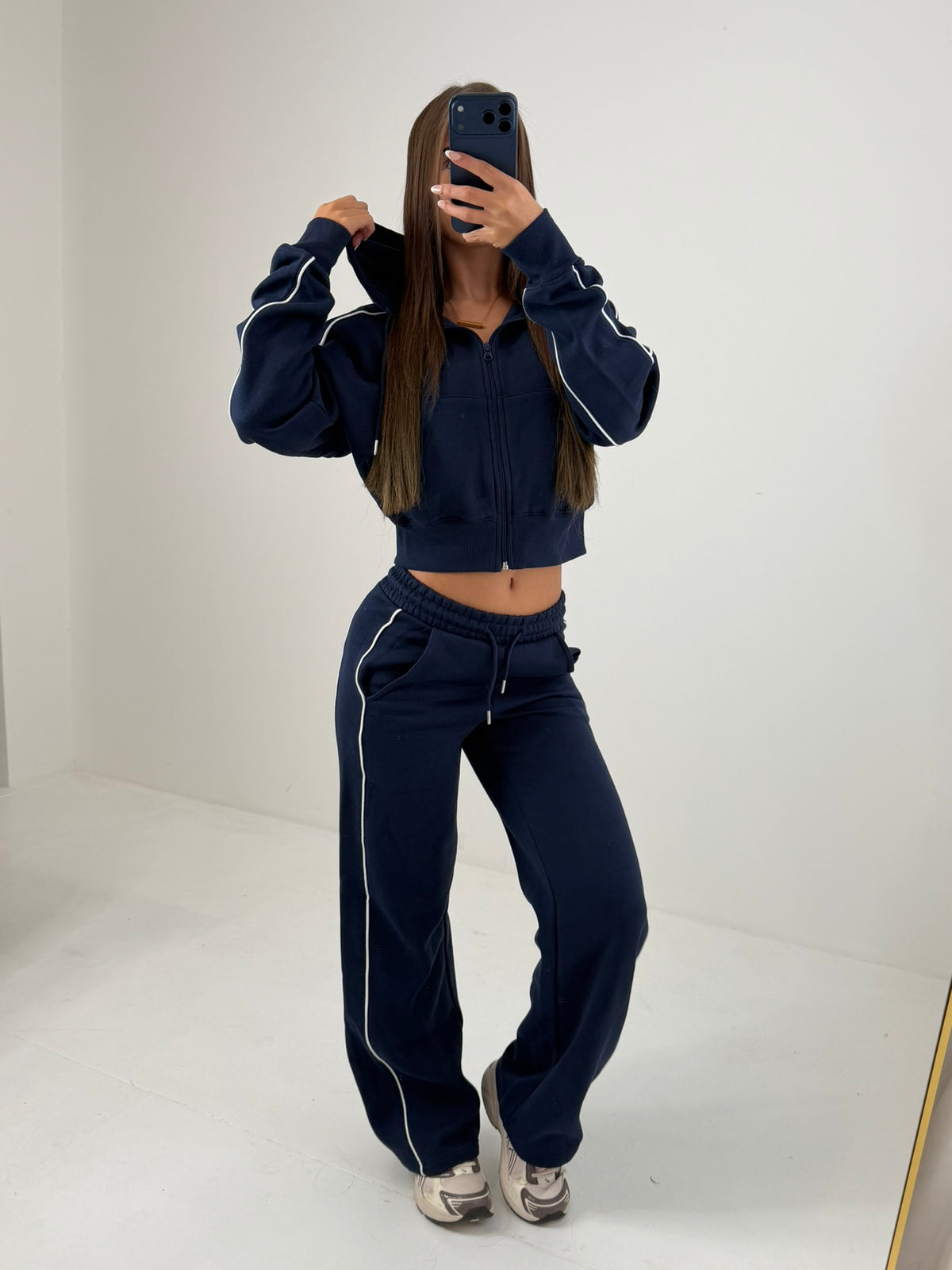 Ava Wide Leg Hooded Tracksuit