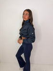 JADE quarter zip wind breaker with cuffed sleeves