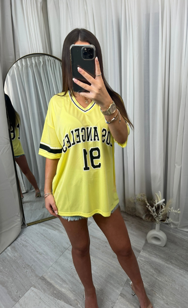 Los Angeles 91 short sleeved Jersey T-Shirt