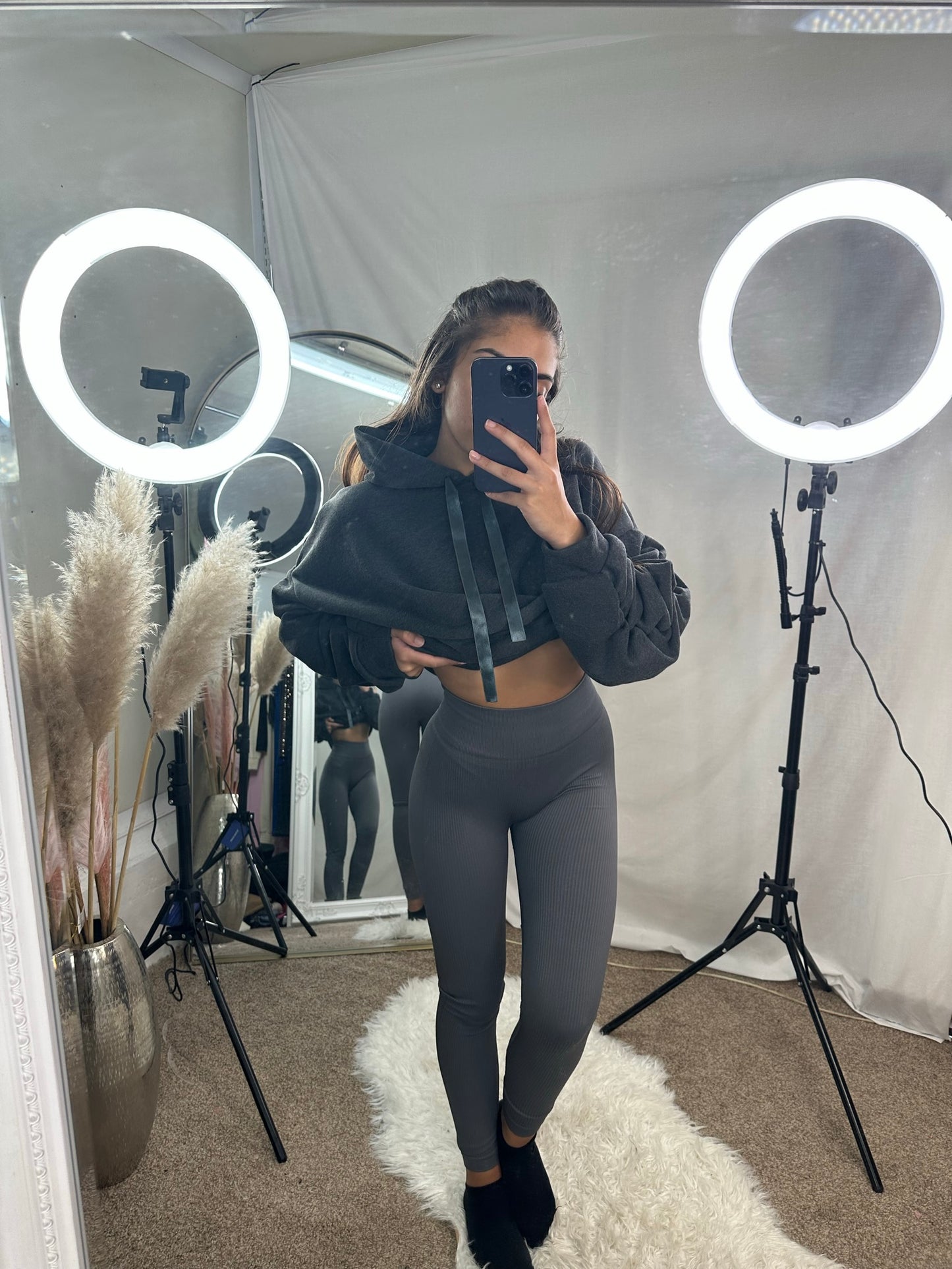 Piper thick ribbed leggings