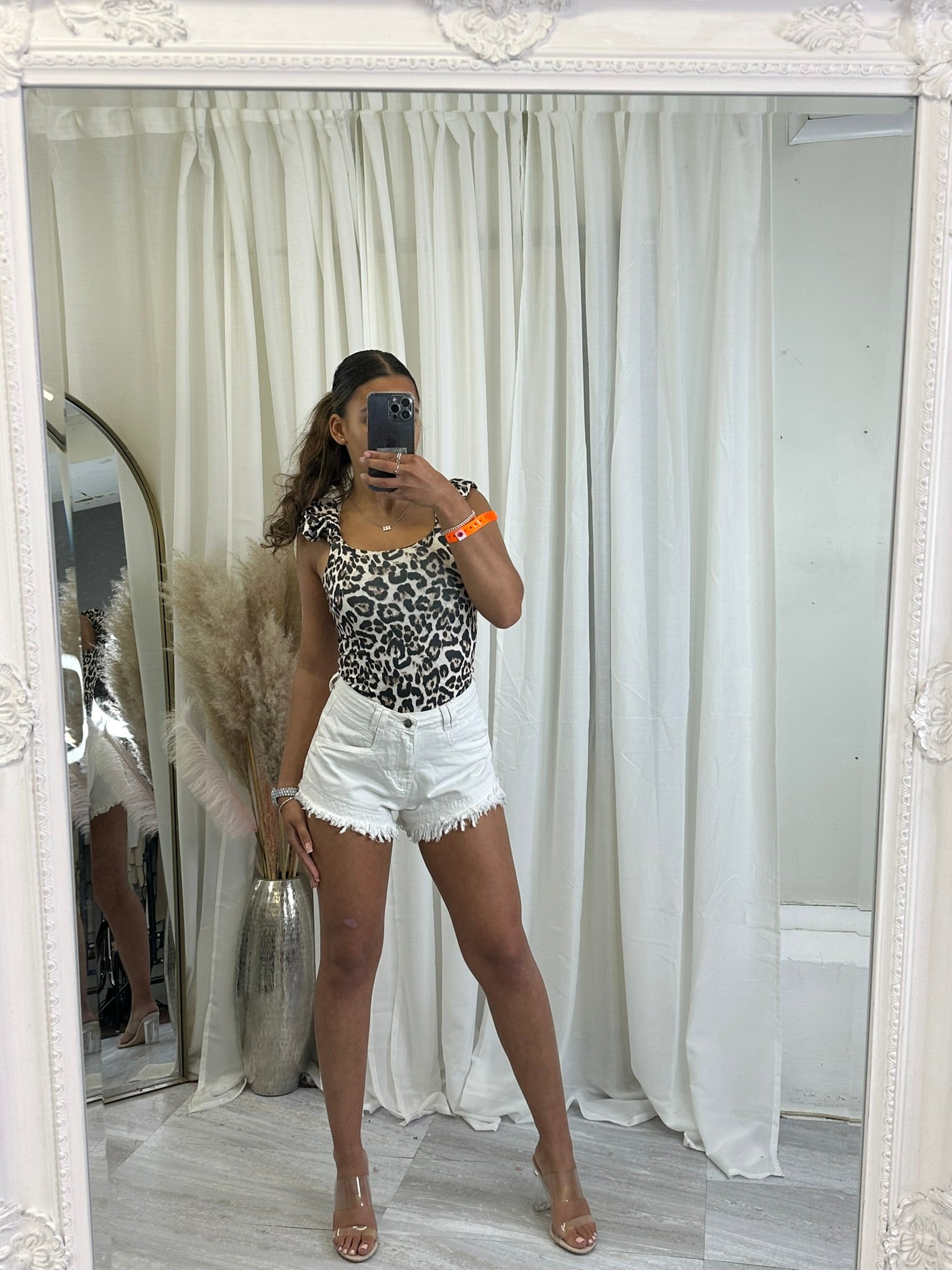 Leopard Print Body Suit